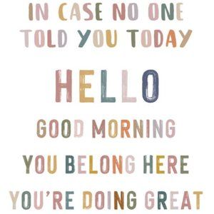 You're pretty wonderful! I'm glad you're in my feed.